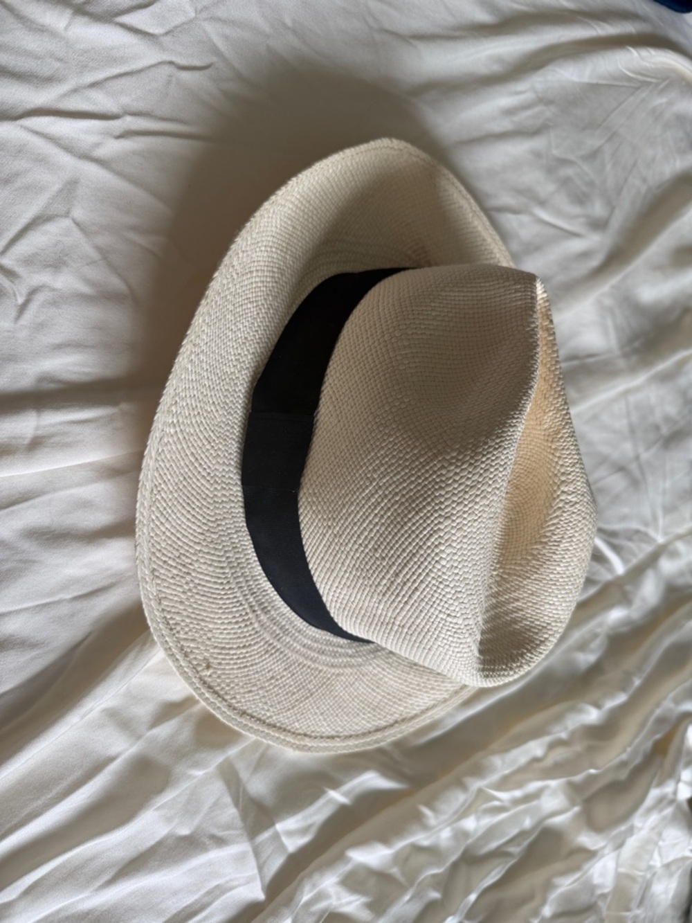 Unisex Undyed Genuine Panama hat size 56